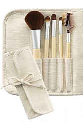 CALA 5pc Cosmetic Brush Set w/ Pouch