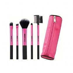 Cala Urban Studio Cosmetic Travel Set Brush (Pink)