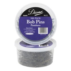 DIANE BLACK BOB PINS - 300PCS/JAR