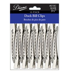 DIANE DUCK BILL CLIPS 3-1/2 12PCS/DOZEN PACK
