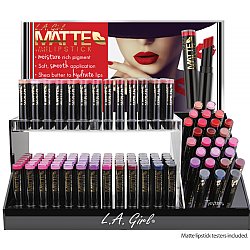 L.A. GIRL Matte Flat Velvet Lipstick 156pcs Display