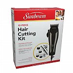 SUNBEAM 10 Piece Hair Cutting Kit
