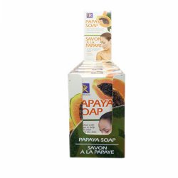 D & R PAPAYA SOAP 6PCS/DISPLAY
