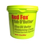 RED FOX TUB O'BUTTER OLIVE OIL BUTTER MOISTURIZING CREME 11.OZ
