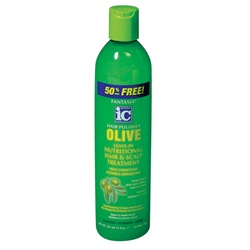 FANTASIA IC OLIVE LEAVE-IN NUTRITIONAL HAIR & SCALP TREATMENT 12OZ