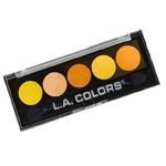 L.A. COLORS 5 Color Metallic Eyeshadow - Fiesta