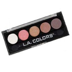 L.A. COLORS 5 COLOR METALLIC EYESHADOW - UNFORGETTABLE