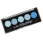 L.A. COLORS 5 COLOR METALLIC EYESHADOW - TRANQUIL