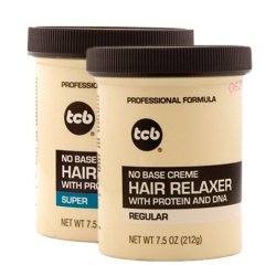 TCB NO BASE CREME HAIR RELAXER - REGULAR