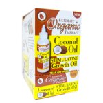 ULTIMATE ORGANIC THERAPY COCONUT OIL STIMULATING GROWTH OIL 4OZ - 6PCS/DISPLAY