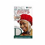 DONNA: HAIR CARE TREATMENT DRAWSTRING SATIN CAP ASST