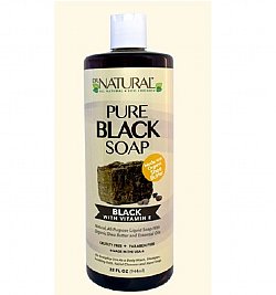 DR.NATURALS: BLACK SOAP 32oz