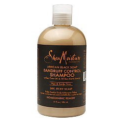 SHEA MOISTURE SHAMPOO, AFRICAN BLACK SOAP 