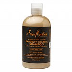 SHEA MOISTURE SHAMPOO, AFRICAN BLACK SOAP 