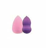 Cala Cosmetic Makeup Sponge Duo (Pink / Purple)