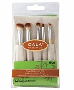 Cala Bamboo Eye Makeup Cosmetic Brush Set