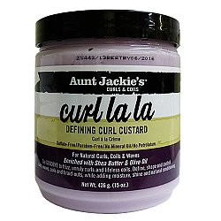 AUNT JACKIES CURL LALA CUSTARD  15OZ