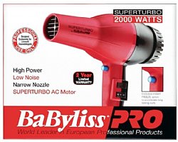 BaBylissPro 307 Turbo Dryer - 2000W