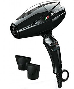 BaBylissPro Nano Titanium Volare V2 Mid-Size Dryer Black