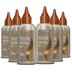 CLAIROL BEAUTIFUL COLLECTION SEMI-PERMANENT COLOR ADVANCED GRAY SOLUTION 6PCS/PK