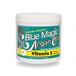 BLUE MAGIC: ARGAN OIL WITH VITAMIN E 13.75OZ