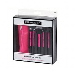 Cala Urban Studio Cosmetic Travel Set Brush (Pink)