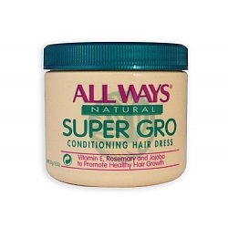 All Ways Natural Super Gro Conditioning Hair Dress, 5.5oz