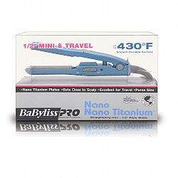 BaBylissPro Nano Titanium Mini Straightening Iron