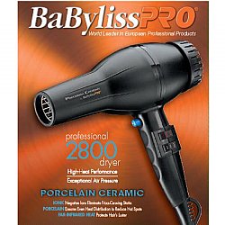 BABYLISS PRO: PORCELAIN CREAM 2800 DRYER