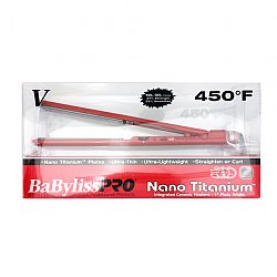 Babyliss Pro 1" Red Straightener