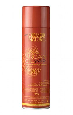 CREME OF NATURE ARGAN OIL REPLENISHING SHEEN SPRAY 11.25 OZ