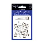 DIANE SINGLE PRONG CLIPS - 10PCS/DZ/PK