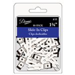 DIANE DOUBLE PRONG SLIDE-IN CLIPS 80PCS/PK