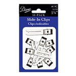 DIANE DOUBLE PRONG SLIDE-IN CLIPS 12PCS/DZ