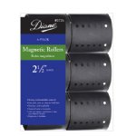 DIANE BLACK MAGNETIC ROLLER 2-1/2" - 6PCS/DZ/PK