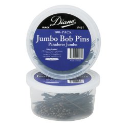 DIANE COLOR JUMBO BOB PINS - 100PCS/JAR