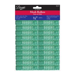 DIANE GREEN MESH ROLLER 1/2 - 12PCS/DZ/PK