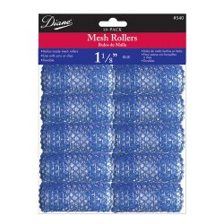 DIANE BLUE MESH ROLLER 1-1/8 - 10PCS/DZ/PK