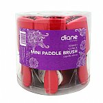 DIANE MINI PADDLE BRUSH 12PCS/JAR