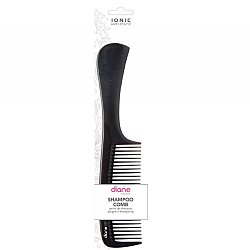 Diane Shampoo Black Ionic Comb 12pc/pk