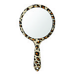 DIANE LEOPARD PRINT HANDLE MIRROW