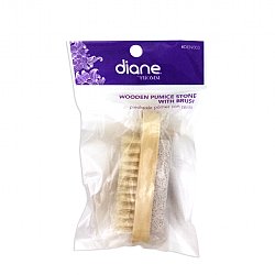 DIANE: WOODEN PUMICE STONE WITH BRUSH