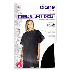 DIANE: ALL PURPOSE BLK CAPE 36X54