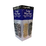 Diane Large Wig Clips-Asst 36pk/cd Display