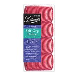 DIANE RED SELF GRIP ROLLER 1-1/2 - 4PCS/DZ/PK