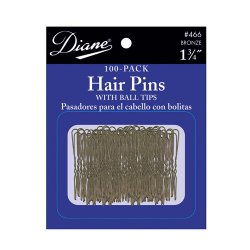 DIANE 1-3/4 HAIR PINS 100PCS/DZ/PACK - BRONZE