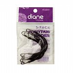 PONYTAIL HOOKS BROWN 5 PACK