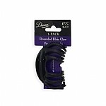 DIANE:ROUNDED HAIR CLAW 12 TOOTH 1PK