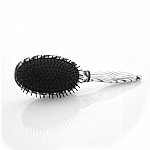 DIANE ZEBRA OVAL PADDLE BRUSH 11ROW