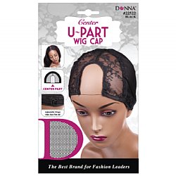 DONNA U-PART WIG CAP CENTER PART 12PC/PK